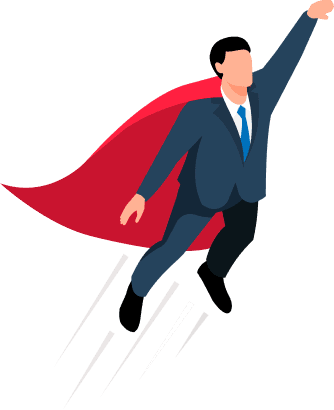 Superhero illustration